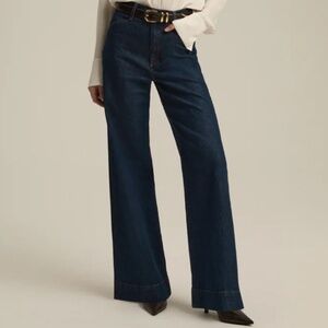 THE MISCHA SUPER HIGH RISE WIDE LEG - PEPPER